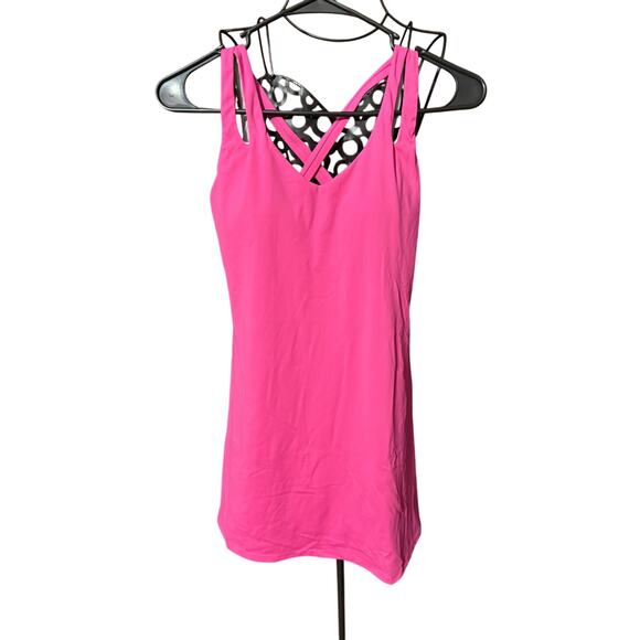 Breezeful™ 2-in-1 Quick Dry Mini Yoga Active
Dress with Pockets - Picture 1 of 5